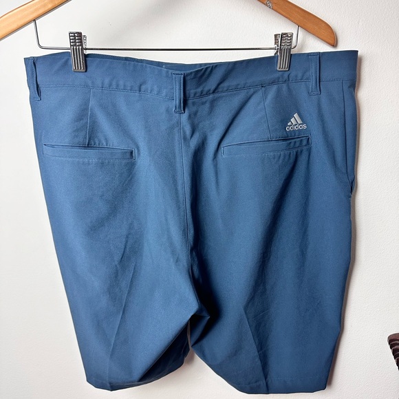 #64 ADIDAS MEN BLUE SHORTS - Picture 3 of 7